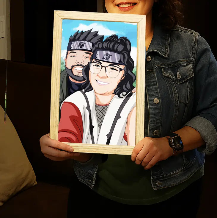 Ninjafy Me - Custom Light Box Art